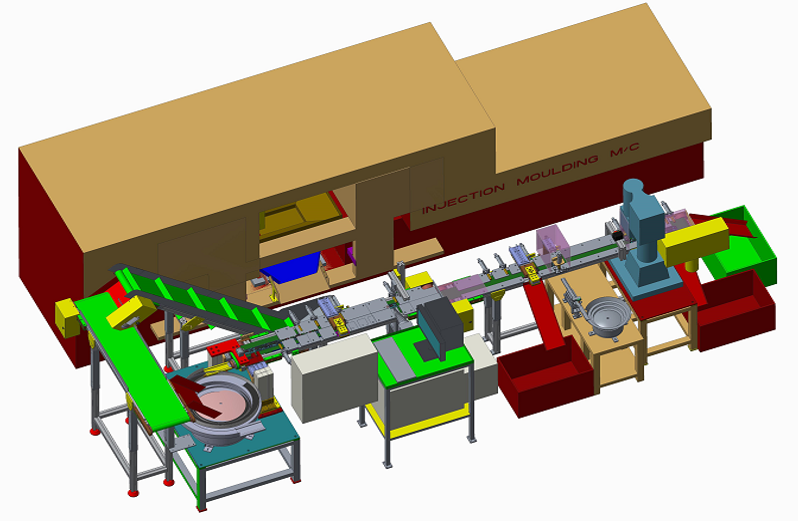  AUTOMOTIVE BATTERY TOP COVER
PRODUCT ASSEMBLY PROCESS LINE MACHINE